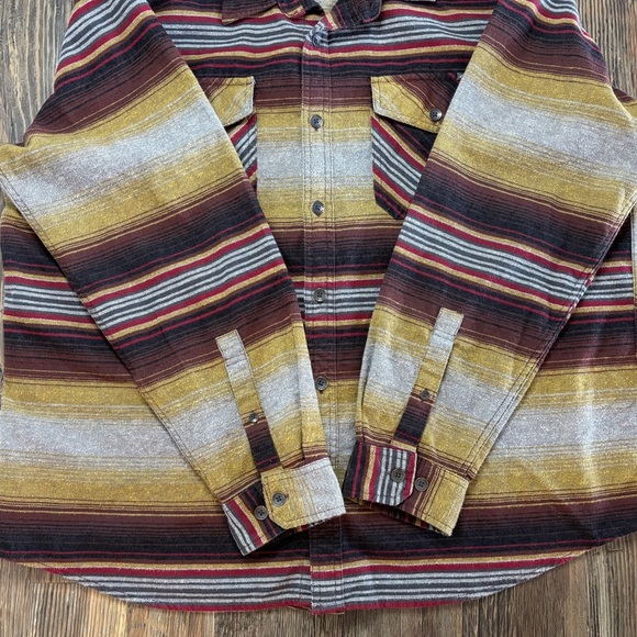 Eddie Bauer Flannel Shirt Mens 2XL Classic Fit Button Up Heavyweight Multicolor - Picture 11 of 12